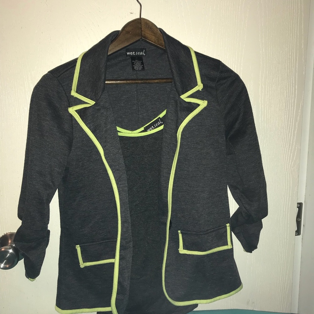 XS Blazer and under blouse